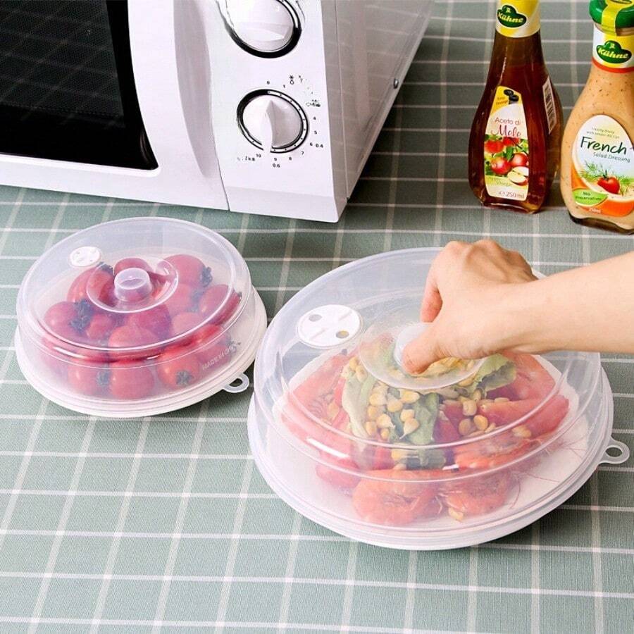 Tbest Couvercle Robot Cuisine - PC Résistant à la Chaleur - Steaming
