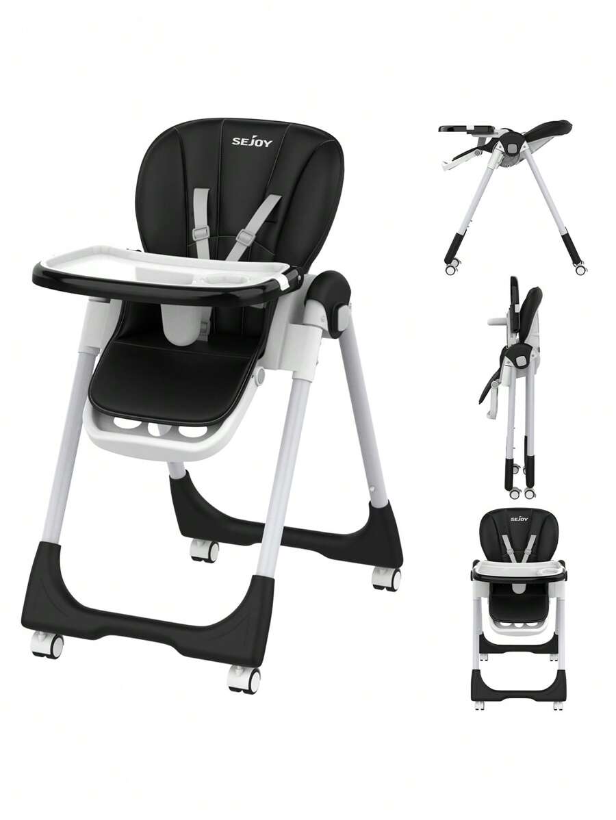 sejoy Baby Highchairs & Accessories - Black - View 1