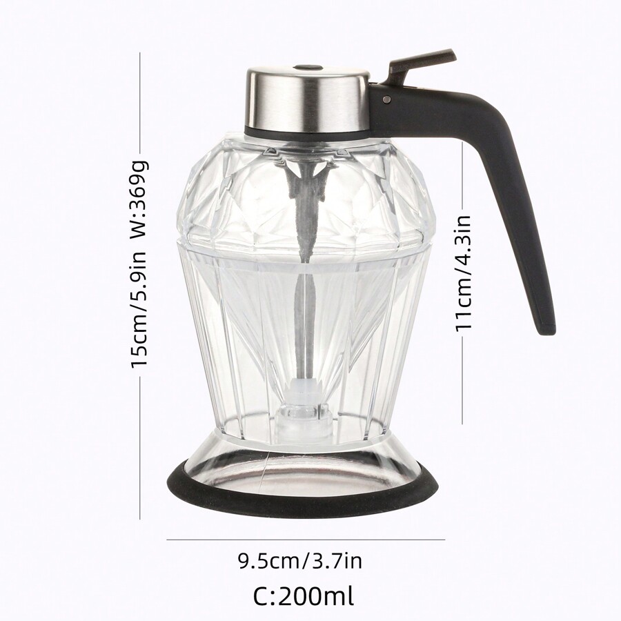 Honigspender Glas Tropffrei - 9 Unzen Mit Ständer