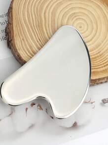 Zestaw 1/2 szt./zestaw ze stali nierdzewnej Gua Sha i wałka do twarzy, wałek do masażu V, redukcja zmarszczek na szyi i wokół oczu, lifting twarzy, narzędzie do modelowania twarzy i redukcji opuchlizny, metalowa pielęgnacja skóry, masażer dla kobiet, uroda, produkty do pielęgnacji skóry, spa, pielęgnacja ciała, narzędzia do pielęgnacji skóry, pielęgnacja twarzy, akcesoria kosmetyczne, masaż, narzędzie do masażu twarzy, wałek do twarzy