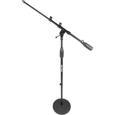 Music Mic Stand W/Adjustable Height For Home,  Office Or Stage Use,Studio, – Weighted Base
