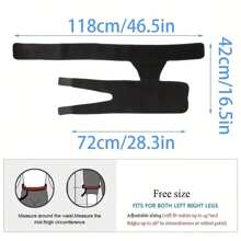 Fitness Leg Protector, Muscle Strain Prevention, Hip, Groin, Thigh Support For Sports - Multicolor - View 6