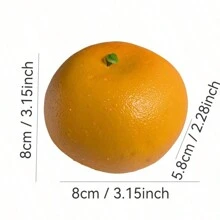 1/3/6/9个仿真水果假苹果梨芒果猕猴桃橙子葡萄桃芒果香蕉柠檬仿真模型摄影道具展示逼真家居餐桌装饰