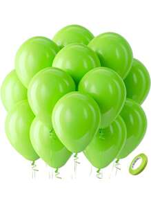 5-18 Inch Balloons In Red, Black, White, Blue, Pink, Green, Purple And Other Colors, Suitable For Birthday Party, Wedding, Anniversary, Valentine's Day, Baby Shower, Bachelorette Party And Other Celebrations And Party Decorations, Photo Props - Multicolor - View 165