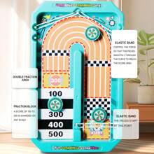 Juego de mesa 6 en 1: Futbolín, Baloncesto, Hockey de aire, Billar, Hockey de disco y Juego de tiro de mesa - Multicolor - Ver 13