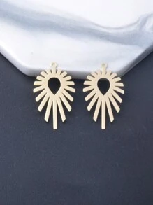 10pcs Brass Filigree Feather Leaf Charms Golden HAESH SHELI Pendant Round Connector Diy Jewelry Findings