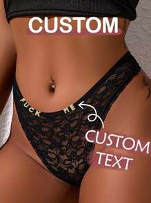 Bielizna w europejskim i amerykańskim stylu szyta na miarę, seksowna bielizna damska, seksowny design z wycięciami dla pięknych pośladków, przyjemna w dotyku i jedwabista, miękka i bardzo elastyczna bielizna, seksowne koronkowe spodnie do jogi, spodnie sportowe do jogi, uwodzicielska bielizna, europejskie i amerykańskie stringi z siateczki. - Czarne - Zobacz 3