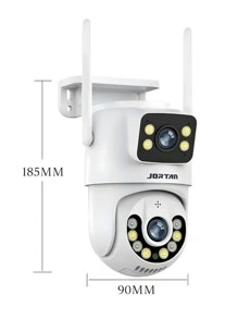 YOOSEE APP Dual Lens Waterproof Security Camera IP66 WiFi IP Camera 360 - White Bivolt - View 3