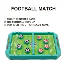 Juego de mesa 6 en 1: Futbolín, Baloncesto, Hockey de aire, Billar, Hockey de disco y Juego de tiro de mesa - Multicolor - Ver 10