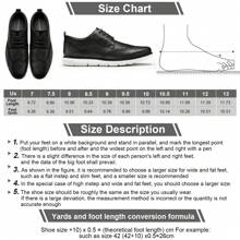 Mens Dress Shoes Casual Oxford Shoes Dress Sneakers Comfortable Business Wingtip Brogue Office Shoes - màu đen - Xem 6