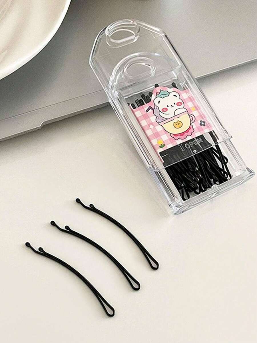 30个纯色简约发夹，休闲发饰，发卡，发夹，发卡爪夹，头部饰品，发夹