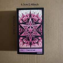 Rosa Gothik Tarotkarten, geeignet für Zusammenkünfte mit Freunden