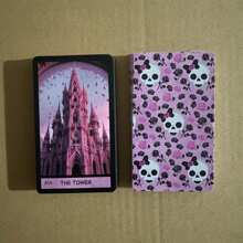 Rosa Gothik Tarotkarten, geeignet für Zusammenkünfte mit Freunden