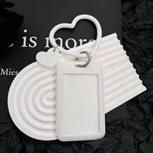 Portacard e portachiavi - Portafoto impermeabile per card - Portachiavi con foto di idol K-pop, porta photocard, regalo per studenti
