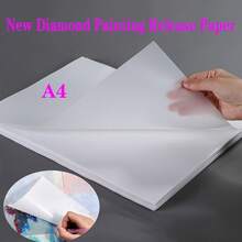 10/20/30pcs Diamond Painting Cover Paper In A4/A6 Size, Double-Sided Diamond Separation Paper For Diamond Painting Enthusiasts, Beginners And DIY Lovers