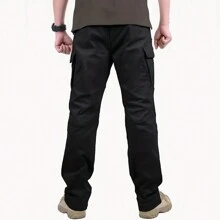 Ultra-Durable Waterproof Cargo Pants - Exceptional Hiking Pants With Sweatproof, Wear-Resistant, And Versatile Style - Packed With Multiple Pockets For Outdoor Enthusiasts And Adventurers - màu đen - Xem 2