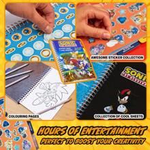 SONIC THE HEDGEHOG Scrapbooking Stickers & Activity Book Over 1000 Gamer Gift - Multicolor - View 2