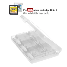DATA FROG DATA FROG 28 In 1 Portable Game Cards Storage Hard Case For Nintend O NEW 3DS / 3DS / DSi XL / DSi LL / DS Lite Game Accessories