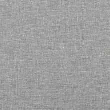 Cadre de lit en tissu gris clair 120x190 cm, sans matelas inclus, design moderne