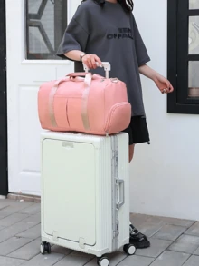 一款男女通用时尚休闲多功能运动旅行包，容量大，适合日常使用、旅行、海滩、度假、运动， - 彩色 - 查看 5