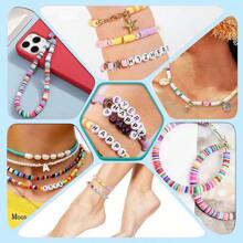 QIAO 100M Plastic Crystal DIY Beading Stretch Cords Elastic Line Jewelry Making Supply Wire String Jeweleri Thread String