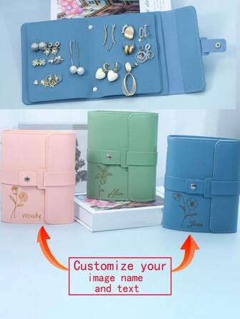 1 حقيبة تجميل مخصصة بالاسم-حقيبة ماكياج بطبعة أولية شخصية-حقيبة أدوات تجميل جلدية-حقيبة لصاحبات العرس بشهر ميلادها-هدايا لحفل عرس الشهيرات-هدية لصاحبات العرس