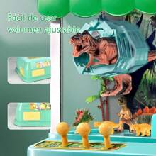 1 pieza Máquina De Garras Juguete Con Luz Y Sonido Niño Juguete,El Regalo Navidad perfecto para niños - Verde - Ver 6