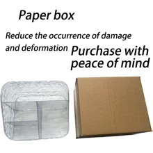 1 pieza Caja de almacenamiento de cosméticos de alta gama, estantería de almacenamiento transparente, organizador de maquillaje, para vacaciones en la playa, colección de baño, colección de dormitorio, gran capacidad