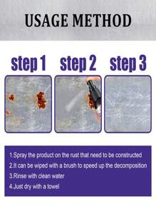 rayhong 1-علبة/2-علبة مزيل صدأ معدني متعدد الأغراض ، منعش ومنظف أطر عجلات السيارة، إزالة الصدأ عن الحنفيات والفولاذ المقاوم للصدأ ، متوفر في العديد من الأنواع والمواصفات للاستخدام المنزلي والمطبخي والسيارات ، منظف ومزيل صدأ للمعادن والبراغي والحديد ، منظف ومزيل صدأ متعدد الوظائف لتحديث أطر عجلات السيارة والحنفيات والفولاذ المقاوم للصدأ والصدأ المنزلي ، مزيل قوي للصدأ في السيارات ، مادة تنظيف مضادة للأكسدة ومجددة للمكونات المعدنية