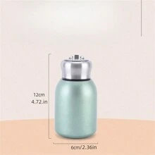 1 件 300 毫升迷你便携式水瓶，时尚保温胖儿童杯，返校 - 顏色 - 查看 2