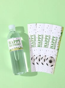 Bộ 24 nhãn dán chai chủ đề bóng đá với dòng chữ "Chúc mừng sinh nhật", thích hợp cho tiệc sinh nhật chủ đề bóng đá, tiệc lễ hội, đóng gói chai, đóng gói quà tặng, cũng có thể được sử dụng làm đồ trang trí tiệc, quà tặng tiệc, nhãn đóng gói quà sinh nhật, đồ trang trí tiệc chủ đề bóng đá, đồ trang trí tiệc mừng em bé chào đời. - Nhiều màu - Xem 5