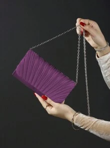 Embrague estilo sobre elegante y brillante casual, encantadora bolsa cuadrada pequeña de cadena de lujo y refinada, adecuada para mujeres, estudiantes, damas de oficina, novias como bolso de boda/fiesta de cumpleaños/fiesta de graduación/noche - gran regalo para damas