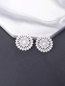 10pcs Brass Filigree Feather Leaf Charms Golden HAESH SHELI Pendant Round Connector Diy Jewelry Findings