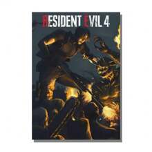 Póster autoadhesivo sin marco de la colección residencial y civil de videojuegos clásicos y populares de impresión y pintura mural, diseño autoadhesivo, fácil de instalar para decoración del hogar y sala de juegos