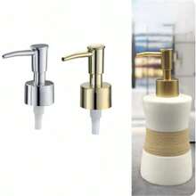 1/2/4 件皂液泵喷嘴头，28 螺纹塑料乳液泵，标准泵盖，液体皂液器浴室配件浴室装饰秋季装饰返校