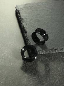 2-4 件装硅胶耳塞柔性耳道塞拉伸器扩张器双喇叭肉耳穿刺饰品男女皆宜