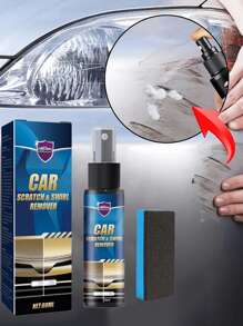 1 Set Car Scratch Repair Spray, Car Paint Scratch Remover Polishing Compound Cleaner And Restoration Spray - Multicolor - View 2