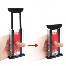 Magician's Chopping Finger Toy Prop, Finger Knife Magic Trick Toy,Prank For Friends Party Shows, Transparent Severed Finger Horror Prop For Theatrical Performance