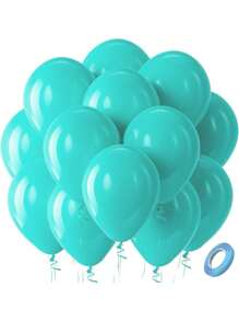 5-18 Inch Balloons In Red, Black, White, Blue, Pink, Green, Purple And Other Colors, Suitable For Birthday Party, Wedding, Anniversary, Valentine's Day, Baby Shower, Bachelorette Party And Other Celebrations And Party Decorations, Photo Props - Multicolor - View 170