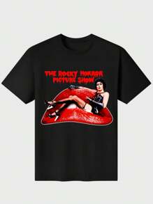 The Rocky Horror Picture Show Casual Digital Print  Pure Heavy Cotton T Shirt