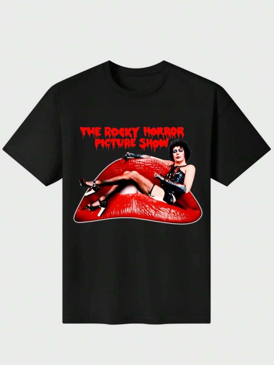 The Rocky Horror Picture Show Casual Digital Print  Pure Heavy Cotton T Shirt