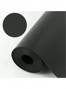 1 Roll Of Gray Dot Pattern Shelf Lining, Anti Slip Cabinet Lining, Transparent Non Adhesive Drawer Lining, EVA Waterproof Refrigerator Lining, Easy To Cut Cabinet Lining, Suitable For Shelves, Tables, Cabinets, Kitchens And Shelf Mats, Drawer Mats, Cabinet Linings, Refrigerator Linings, Kitchen Shelf Linings