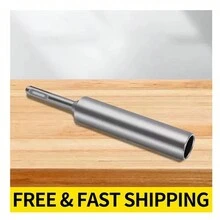 Destornillador para varilla de tierra SDS-Plus (para varillas de tierra tipo D), se adapta a varillas de tierra de 5/8" y 3/4". - Plateado - Ver 6