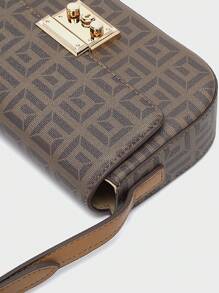 Bag Women's New Fashion Handbag Shoulder Bag Simple Crossbody Bag Women's Bag - Brown - View 3