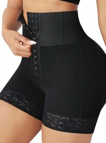 Sports Outdoor 1pc Women High Waist Body Shaper Tummy Control Butt Lifter Compression Waistband, Suitable For Yoga, Fitness, Body Shaping And Various Occasions Shapewear Shorts Waist Trainer Corset Gym Accessories