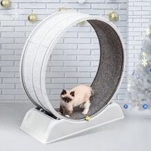 Yealeo Cat Lover And Cat Mom Love Exercise Wheel For Indoor Cat Lover And Cat Mom Loves, Easy To Install Cat Lover And Cat Mom Love Treadmill,For Cat Lover And Cat Mom Love's Fitness & Health, Easy To Install And Suits For Most Cat Lover And Cat Mom Loves - Grey - View 11