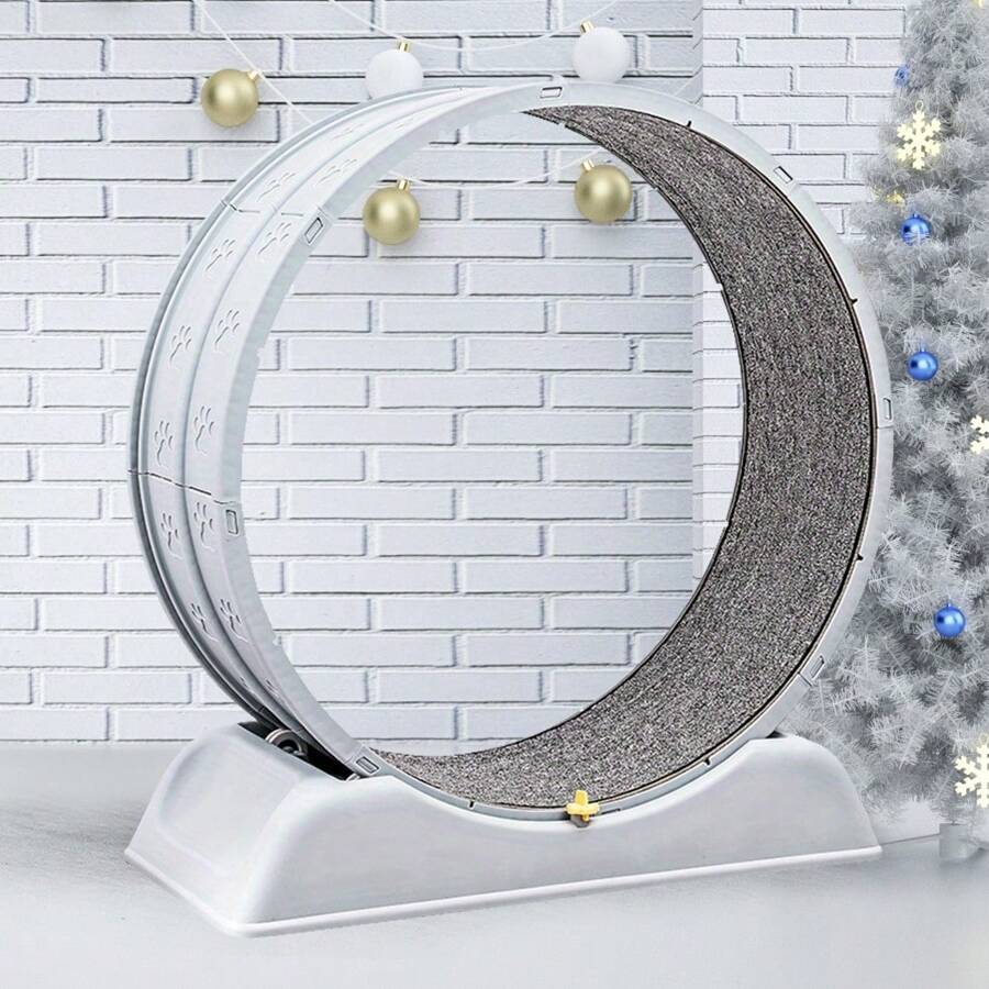 Yealeo Cat Lover And Cat Mom Love Exercise Wheel For Indoor Cat Lover And Cat Mom Loves, Easy To Install Cat Lover And Cat Mom Love Treadmill,For Cat Lover And Cat Mom Love's Fitness & Health, Easy To Install And Suits For Most Cat Lover And Cat Mom Loves - Grey - View 1