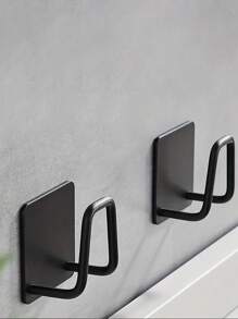 4pcs Self-Adhesive Stainless Steel Sponge Holder, Waterproof Sink Sponge Drainer Rack, Kitchen Organization Accessories, Multi-Pack Stainless Steel Kitchen Sink Sponge Holder, Self-Adhesive Draining Rack, Stylish Stainless Steel Sponge Holder - Easy To Stick, No Drilling Required, Kitchen & Bathroom Sponge Storage Rack - Silver - View 8