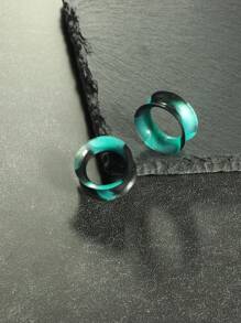 2-4 件装硅胶耳塞柔性耳道塞拉伸器扩张器双喇叭肉耳穿刺饰品男女皆宜