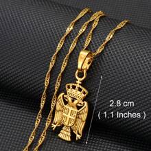 1pc Croatia Albania Serbia Bosnians,Bosnia Pendant Necklaces Jewelry With Cubic Zirconia - Multicolor - View 9